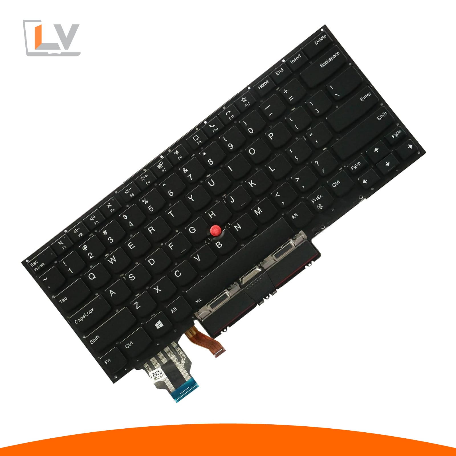 Lenovo ThinkPad X1 Gen 7th, 8th US Black Replacement Keyboard