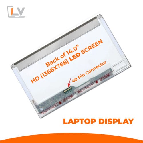 14.0″ LED 40-Pin Connector Laptop Display