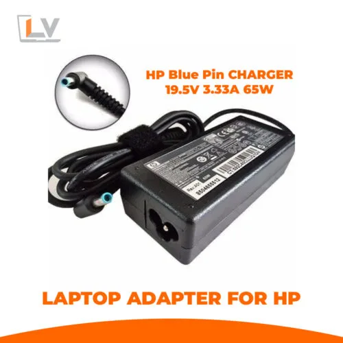 Buy Laptop, Components, Accessories & Servicing 11 HP 19.5V 3.33A Blue Pin 65W Adapter