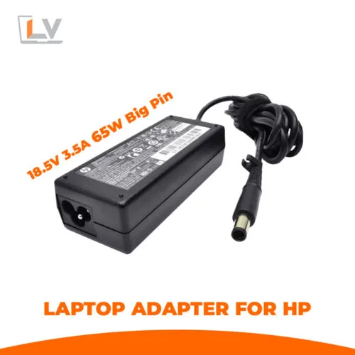 Buy Laptop, Components, Accessories & Servicing 9 HP 18.5V 3.5A Big Port 65W Adapter