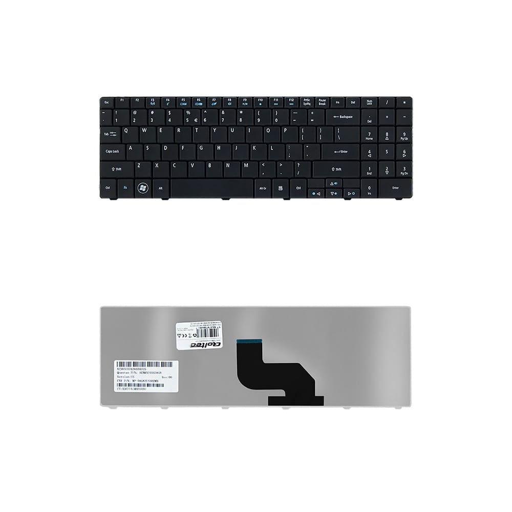 ACER-E525-ORIGINAL-WHITE Replacement Keyboard for Acer 5241 / 5334 / 5516 / 5517 / 5532 / 5534 / 5541 & eMachines E725 / E527 / E727 / E625