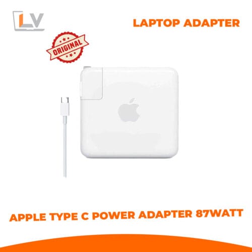 Apple Type-C 87W USB-C Power Adapter (87-2) – Fast Charging MacBook Charger | Original-Standard Quality | 12-Month Warranty
