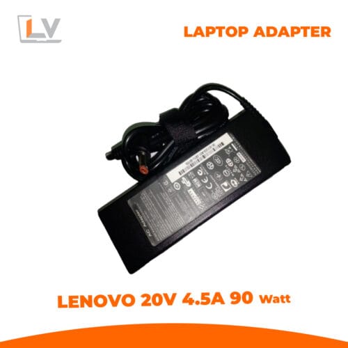 Adapter Charger For Lenovo Laptop 20V 4.5A 90W (5.5mm X 2.5mm)